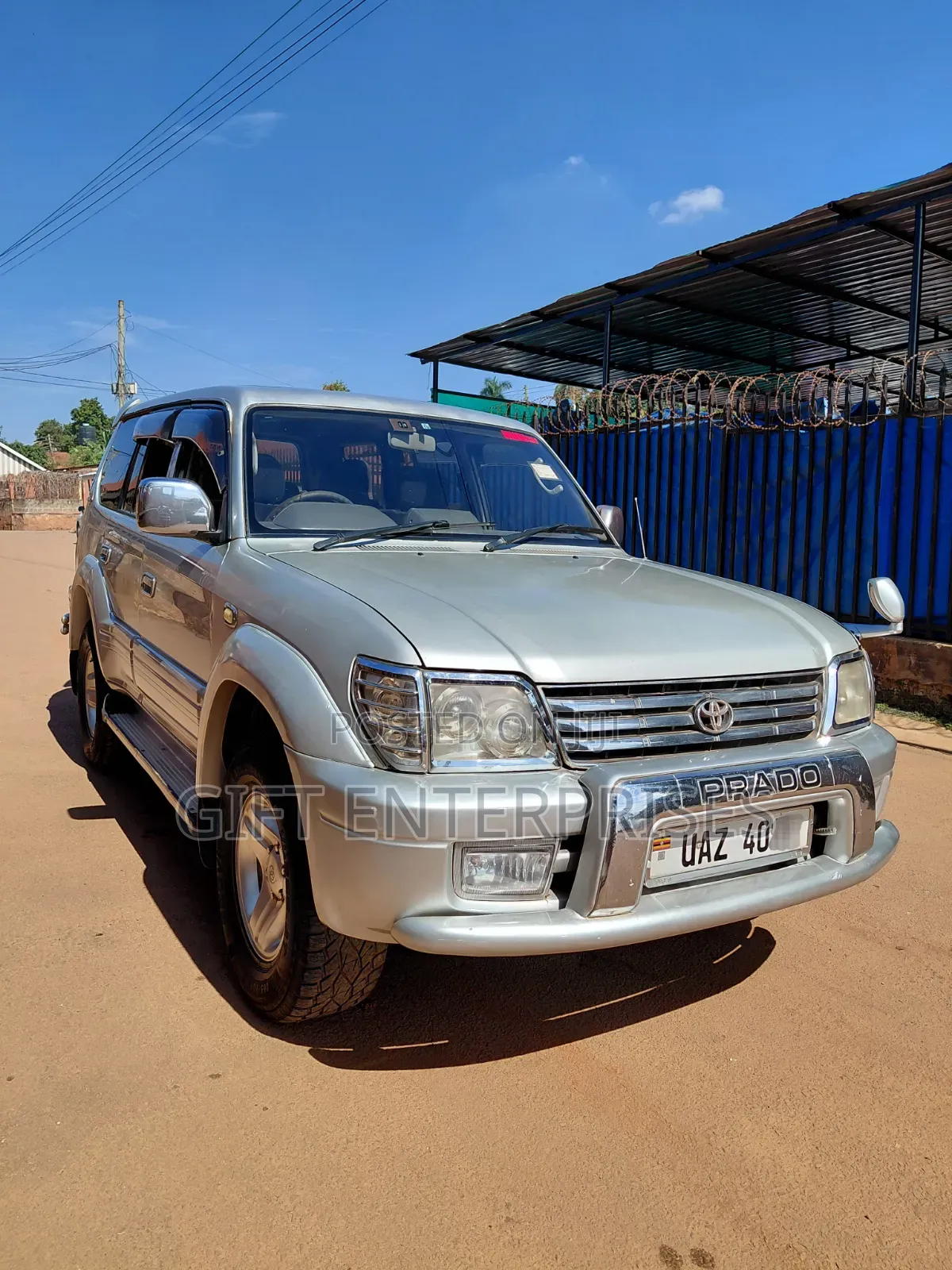 Toyota Land Cruiser Prado 1999 Silver
