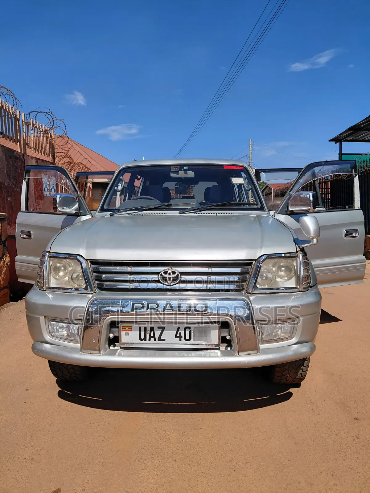 Toyota Land Cruiser Prado 1999 Silver