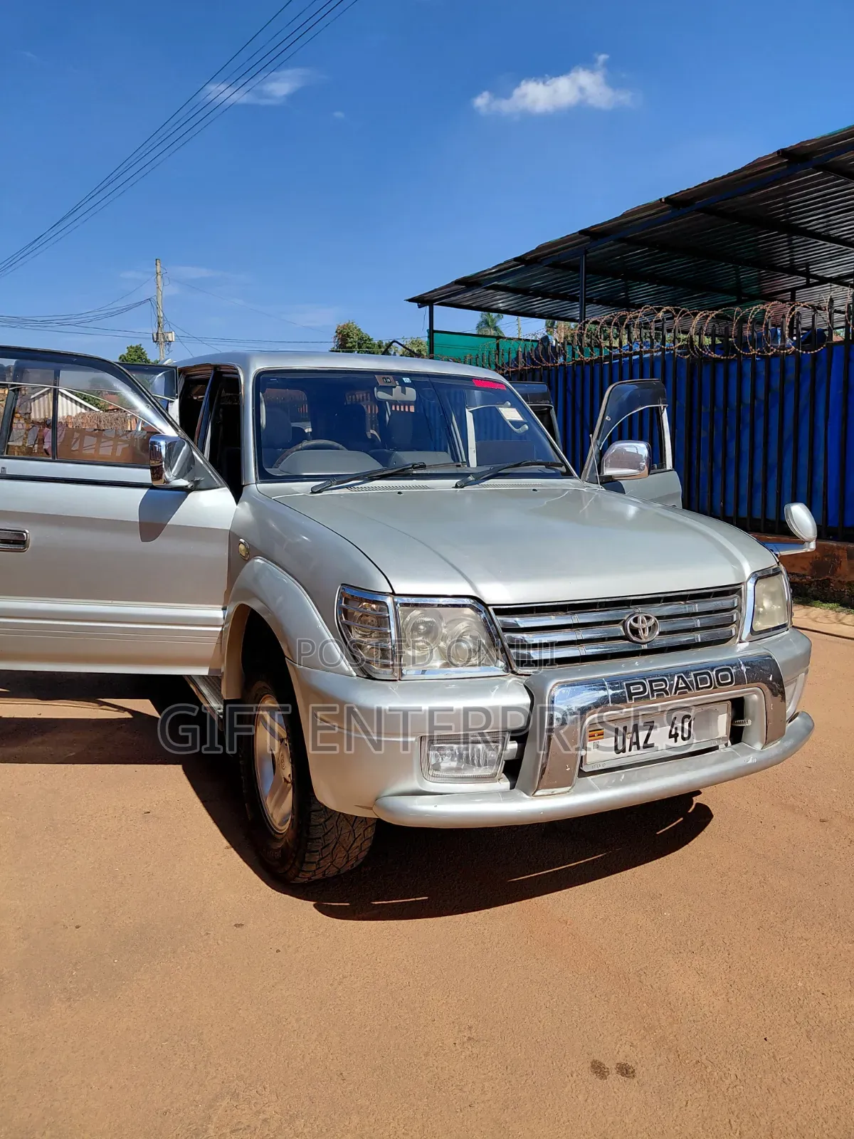 Toyota Land Cruiser Prado 1999 Silver