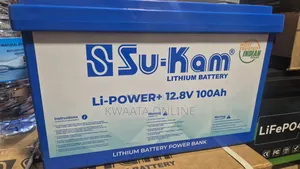 100ah Su-Kam Li-Power+ 12.8v Lithium Battery Power Bank, Indian Brand