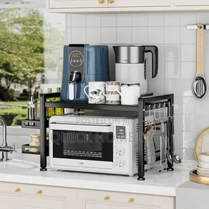 Extendable Microwave Oven Rack,Adjustable Microwave Rack