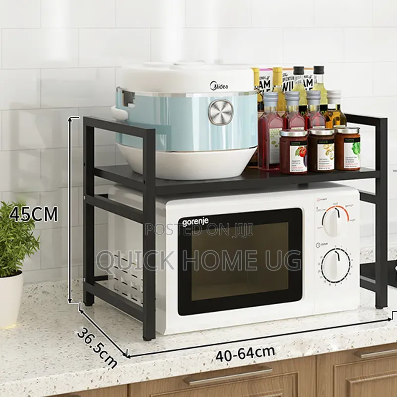 Extendable Microwave Oven Rack,Adjustable Microwave Rack