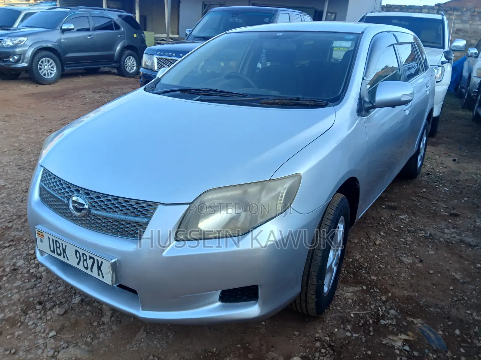 Toyota Corolla Fielder 2008 Silver