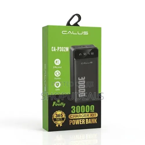 Calus Ca-P302m 30,000mah Power Bank, Designed for High-Capacity.