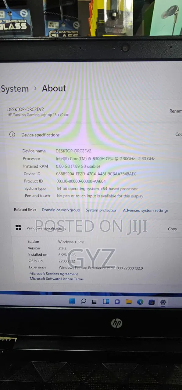 Laptop HP 15 8GB Intel Core i5 HDD+SSD 512GB