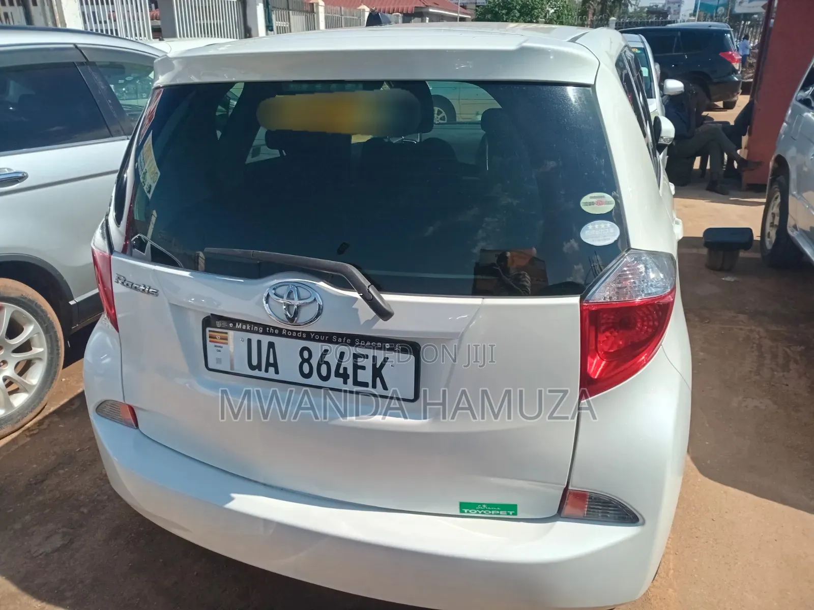 Toyota Ractis 2012 White