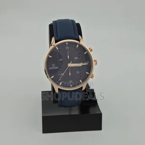 Reward Superior Exclusive Blue Designer Chronograph Leather Textured
