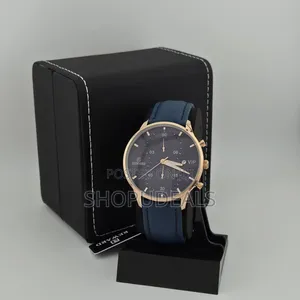 Reward Superior Exclusive Blue Designer Chronograph Leather Textured