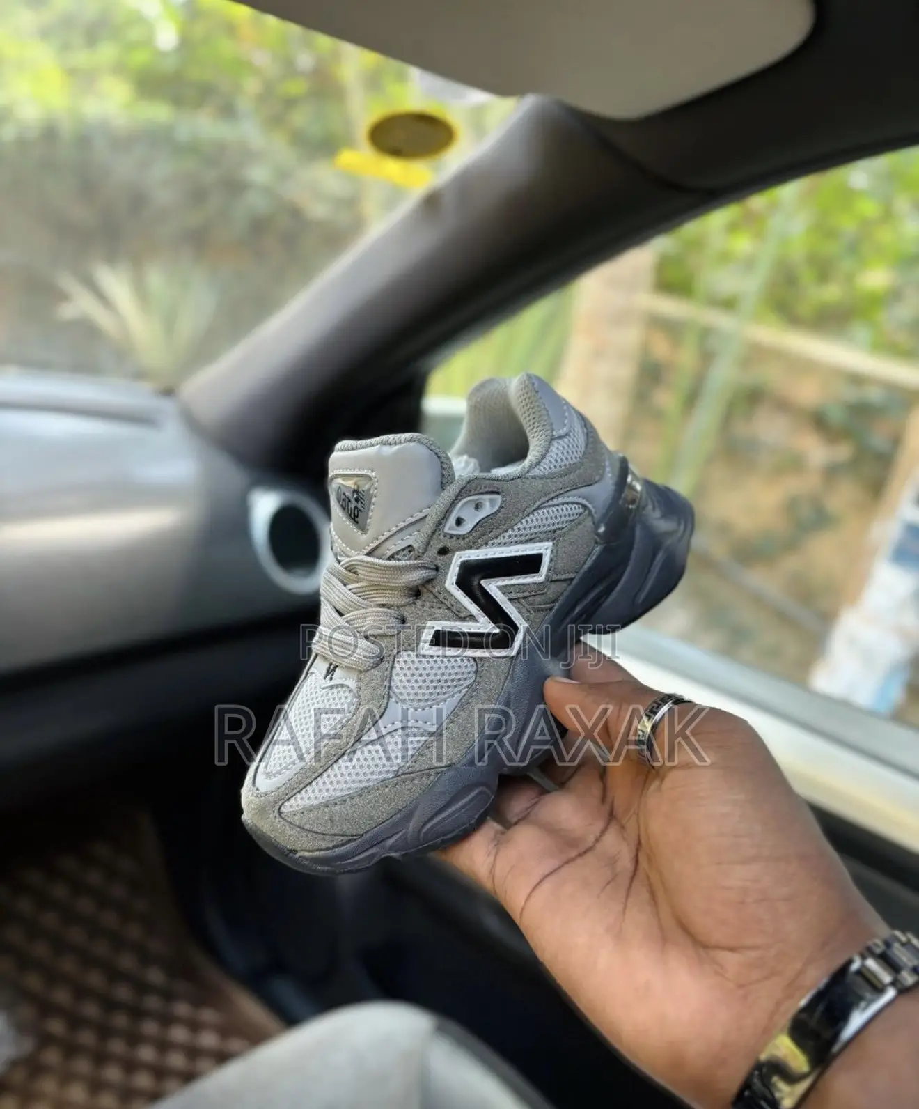 Original Kid’S Grey New Balance 9060 Baby Sneakers