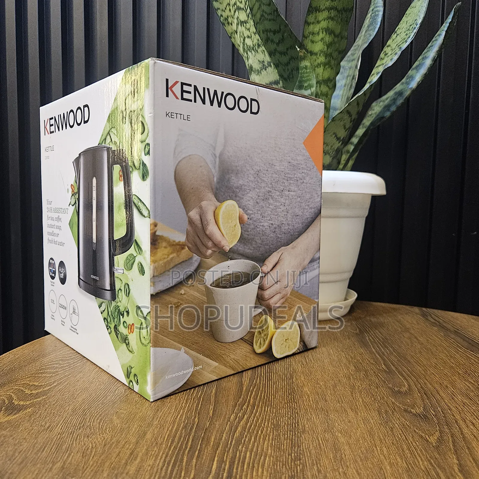 Kenwood Zjp00 Electric Kettle, 1.7l Capacity With 2200w Fast Boiling