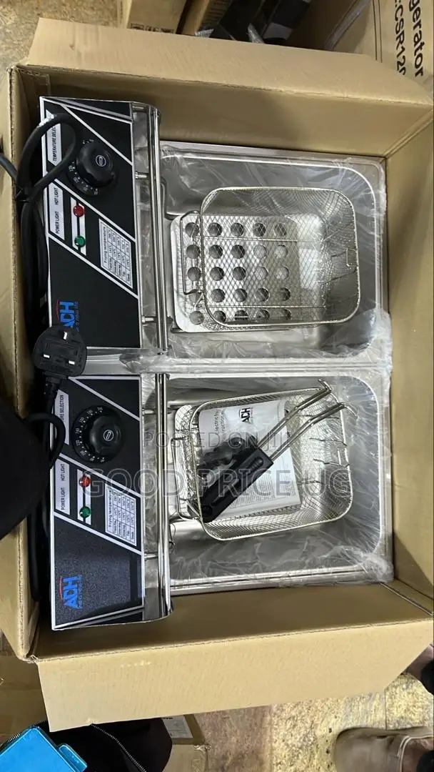 Adh Brand Commercial Double Electric Deep 12l