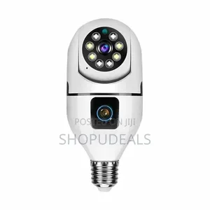 Calus E27 Max Smart Camera That Installs Into a Lightbulb Socket.
