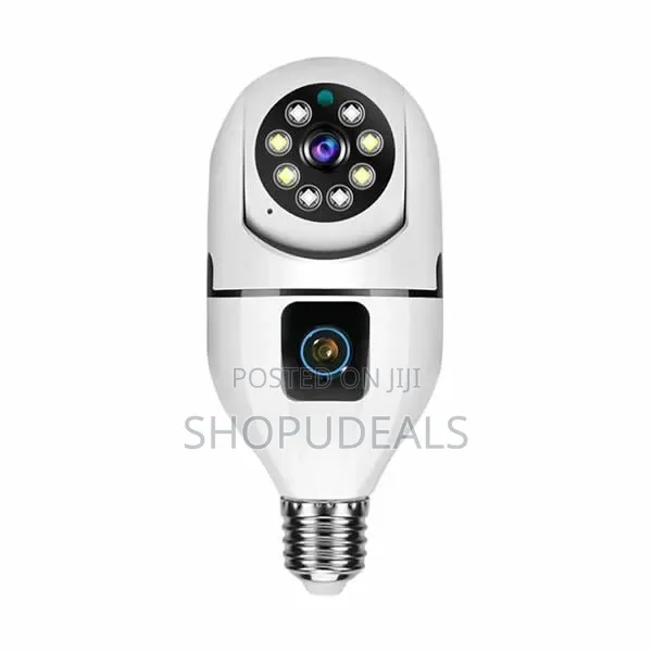 Calus E27 Max Smart Camera That Installs Into a Lightbulb Socket.