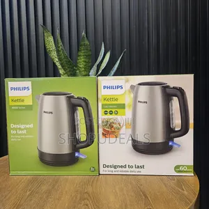 Philips Hd9350/92 Kettle 2200 Watts, 1.7 Liters, Stainless Steel