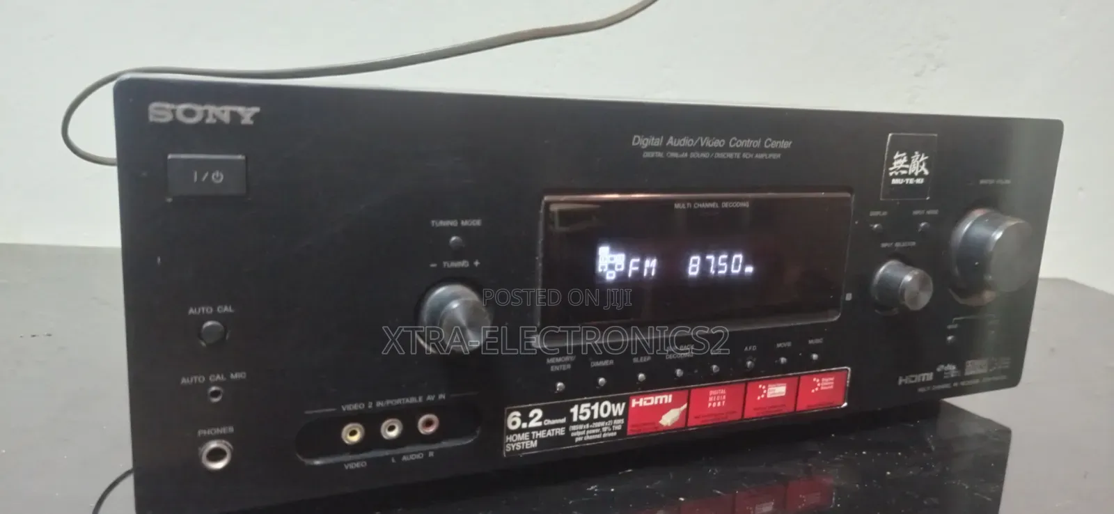 Powerful Sony Muteki 1510w Amplifier / Receiver With Hdmi