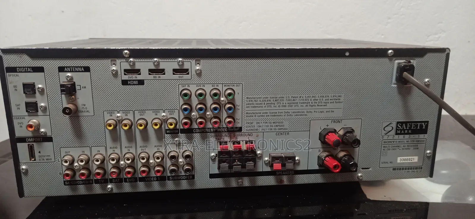 Powerful Sony Muteki 1510w Amplifier / Receiver With Hdmi