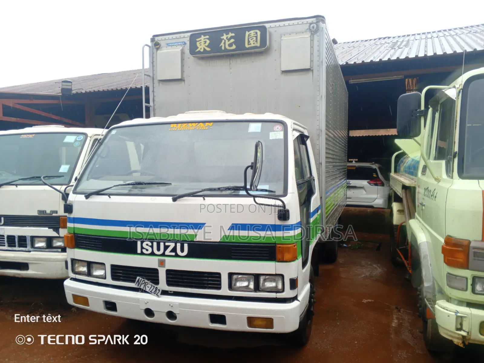 Isuzu E Lf Big Head Box Body
