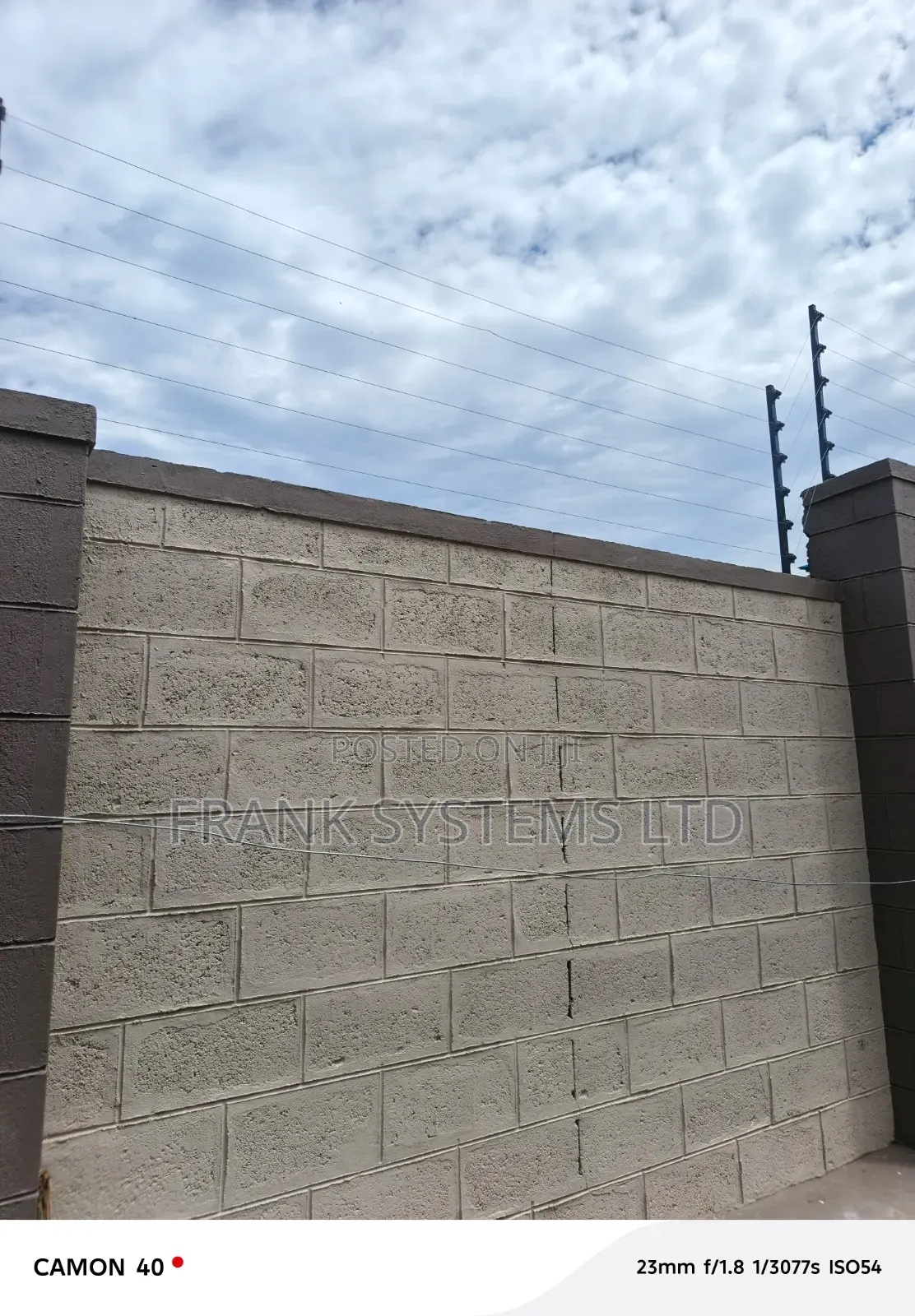 Electric Fence 6 Lines on Modern Apartments