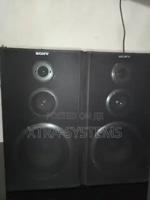 Original Sony 3-Way Home Theatre Speakers - 6 Ohms.