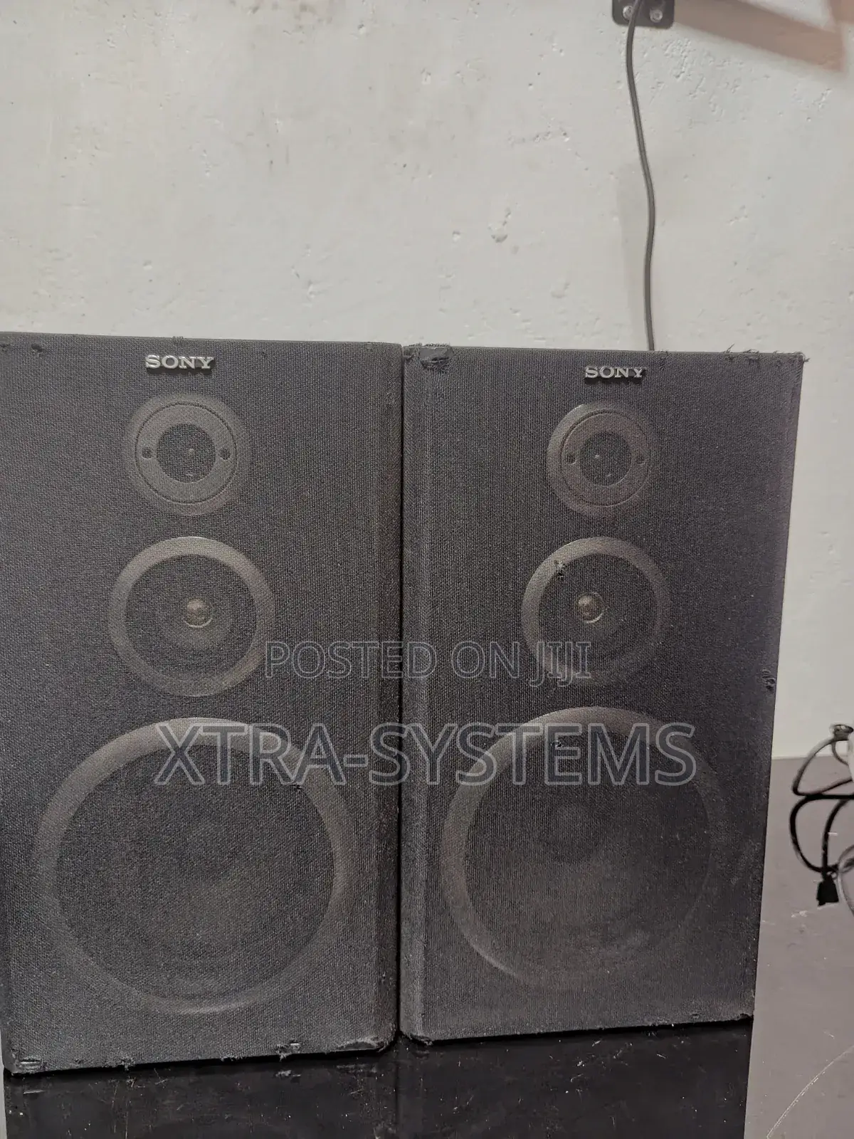 Original Sony 3-Way Home Theatre Speakers - 6 Ohms.