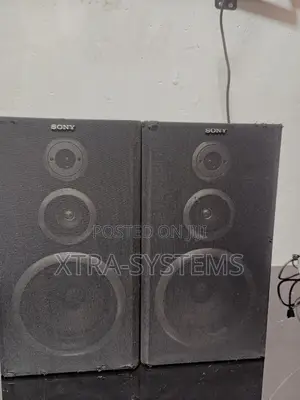 Original Sony 3-Way Home Theatre Speakers - 6 Ohms.