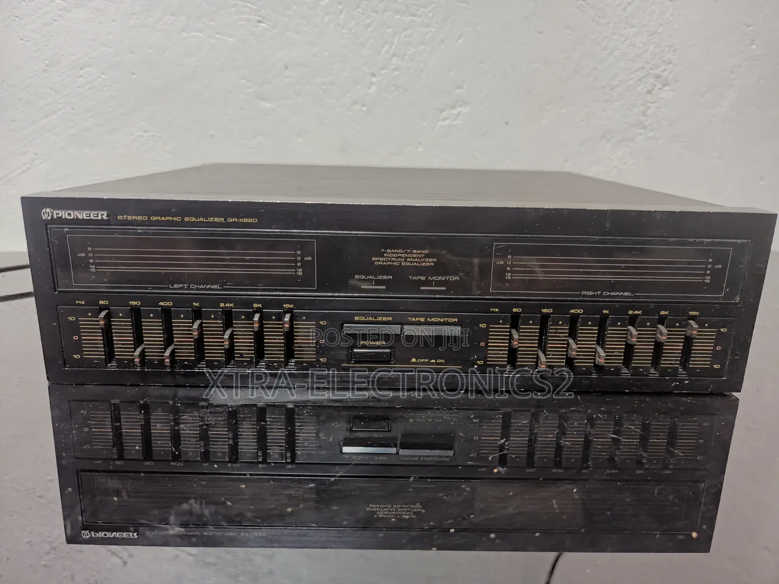Vintage Pioneer Gr-X520 Stereo Audio Equalizer (Made in Japan)