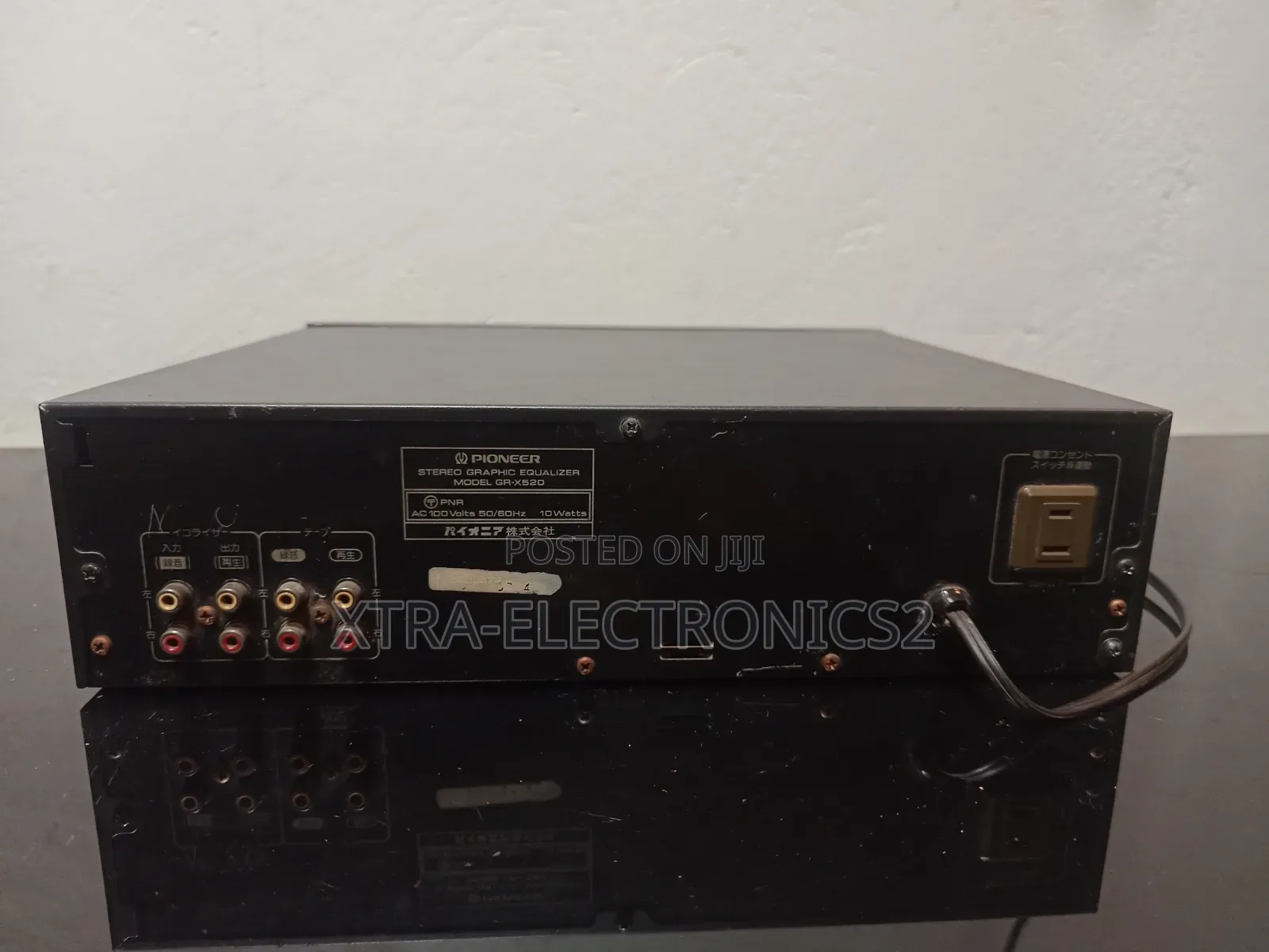 Vintage Pioneer Gr-X520 Stereo Audio Equalizer (Made in Japan)