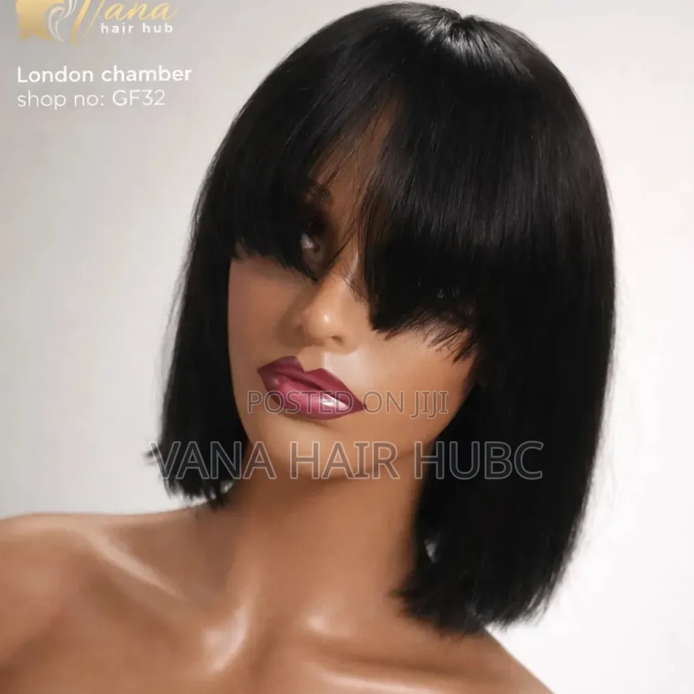 Straight Fringe Bob