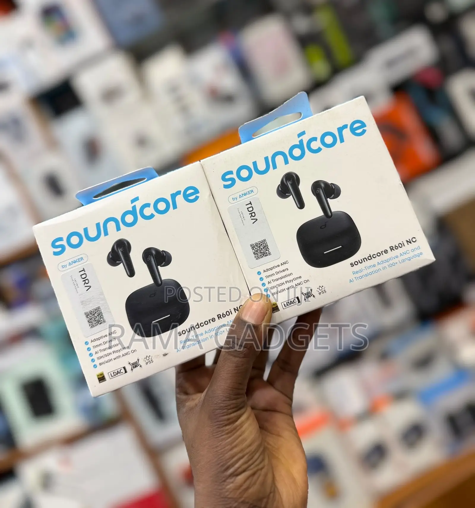 Soundcore R60i Nc Wireless Earbuds by Anker.