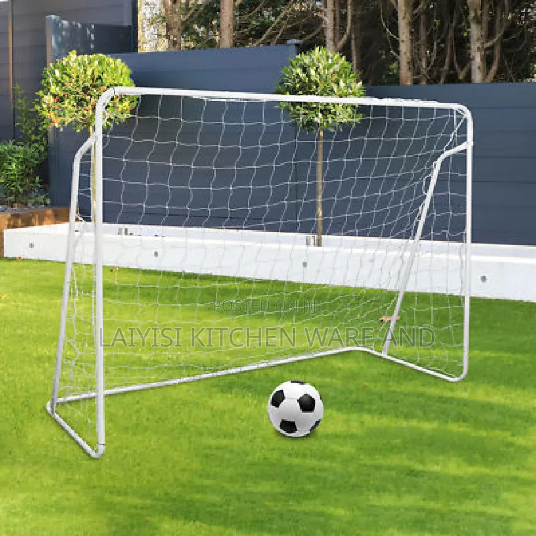 Heavy-Duty Steel Football Goal
