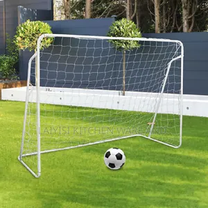 Heavy-Duty Steel Football Goal