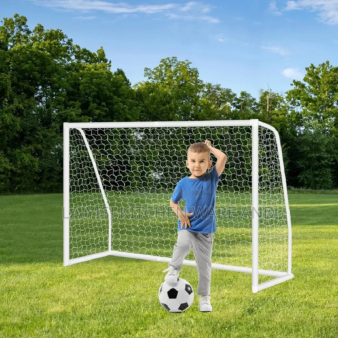 Heavy-Duty Steel Football Goal