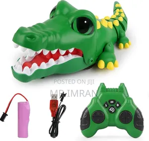 Remote-Controlled Crocodile Toy
