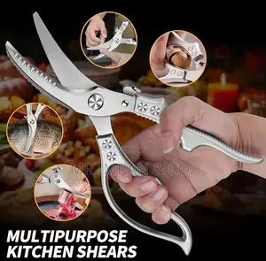 Heavy-Duty Stainless Steel Poultry Shears