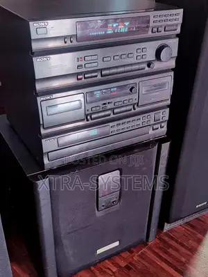 Powerful Sony Home Theatre Tower System With Subwoofer Cabinet