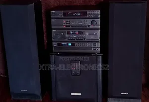 Powerful Sony Home Theatre Tower System With Subwoofer Cabinet