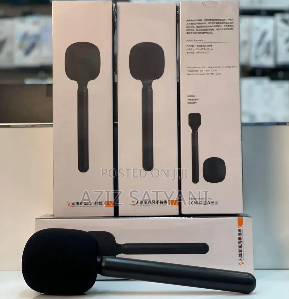 Irx (Infrared) Handheld Microphone It's A Handle That You Can Attach