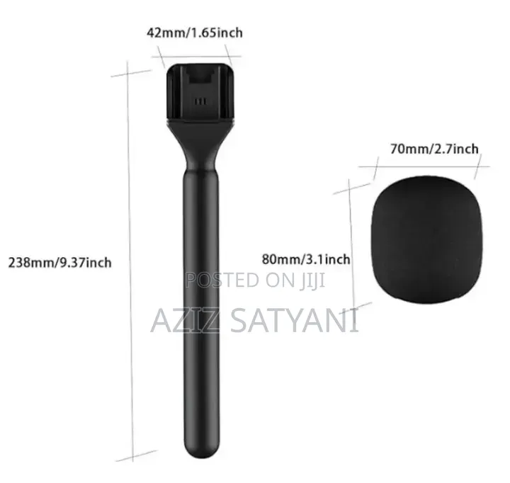 Irx (Infrared) Handheld Microphone It's A Handle That You Can Attach