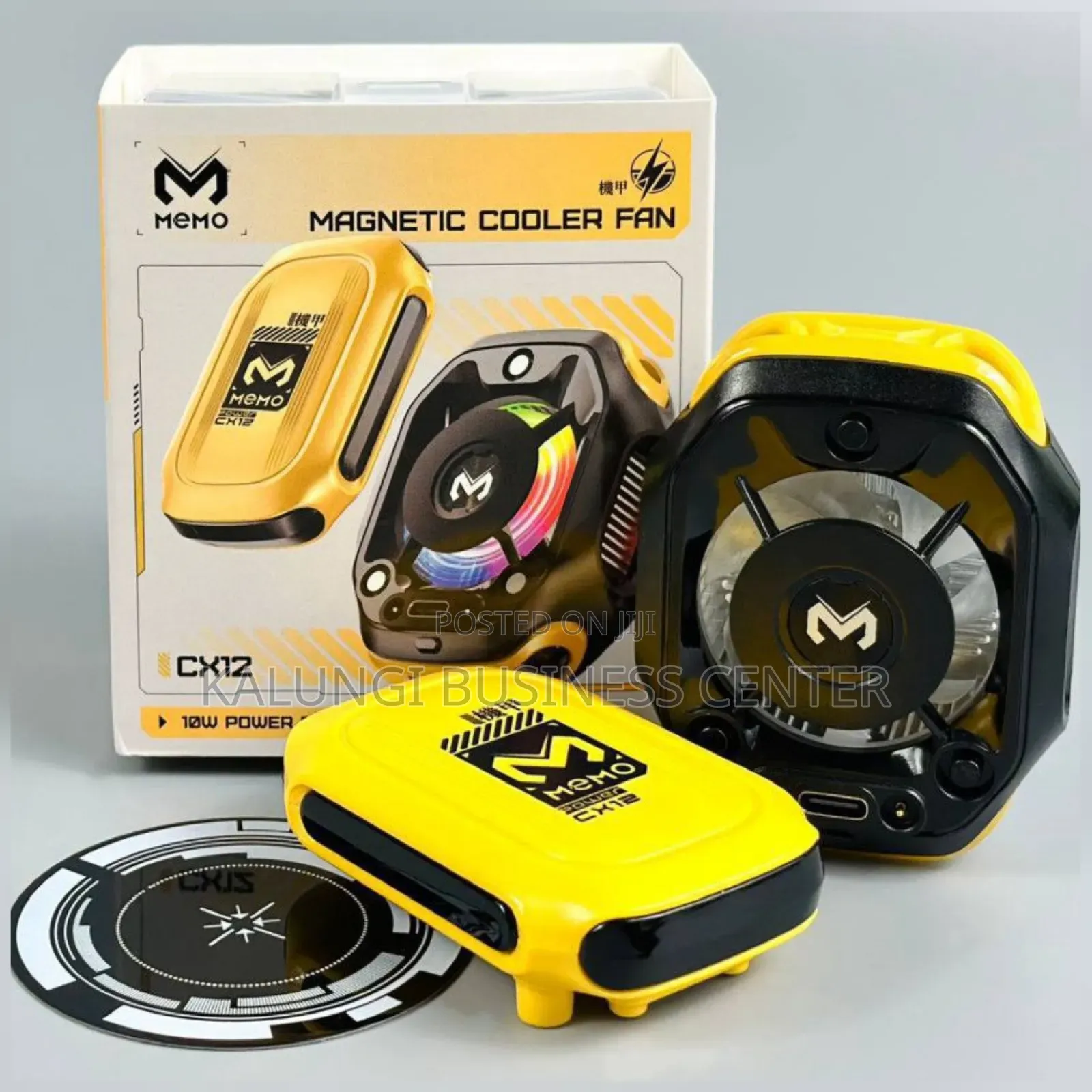 Magnetic Phone Cooler With RGB Light Ai Display