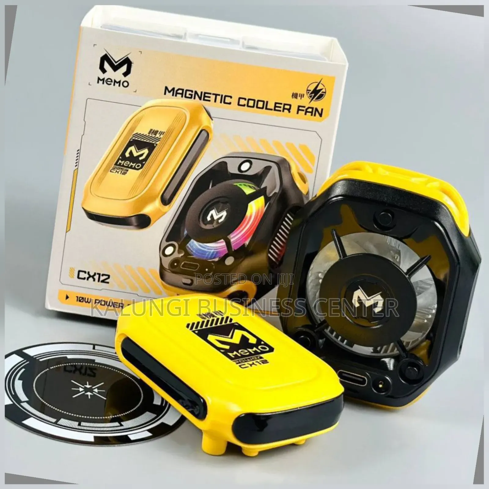Magnetic Phone Cooler With RGB Light Ai Display