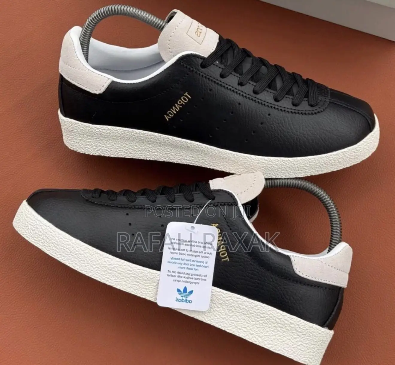 Original Men’S Black/White Adidas Topanga Sneakers
