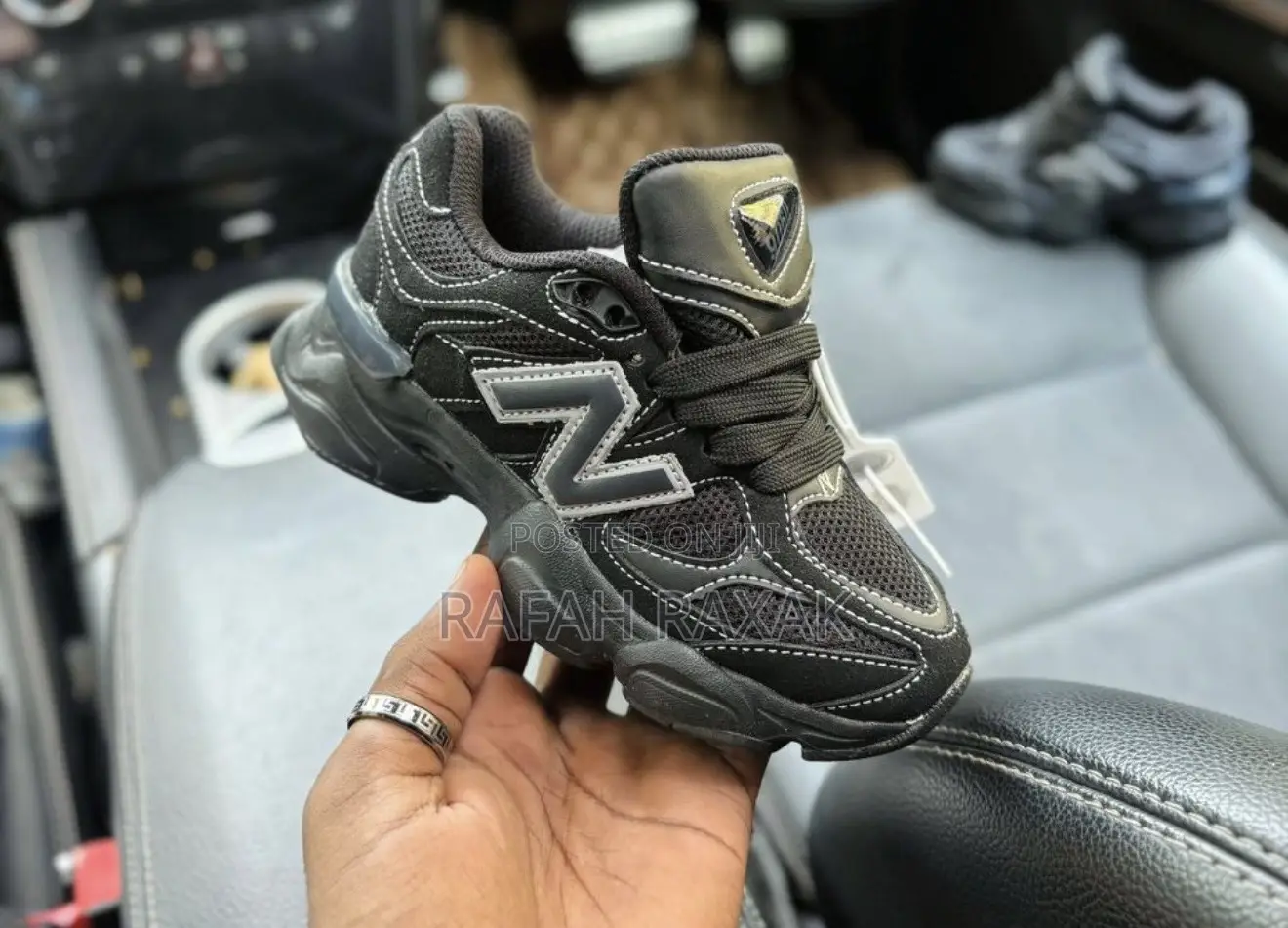 Original Kid’S Black New Balance 9060 Baby Sneakers