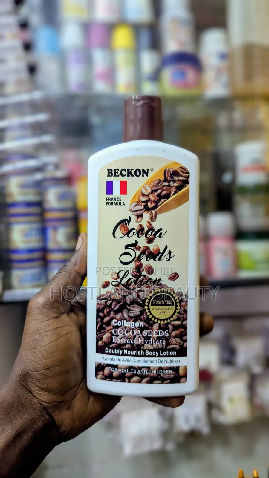 Beckon Collagen Cocoa Seeds Extract Hydrating Body Lotion