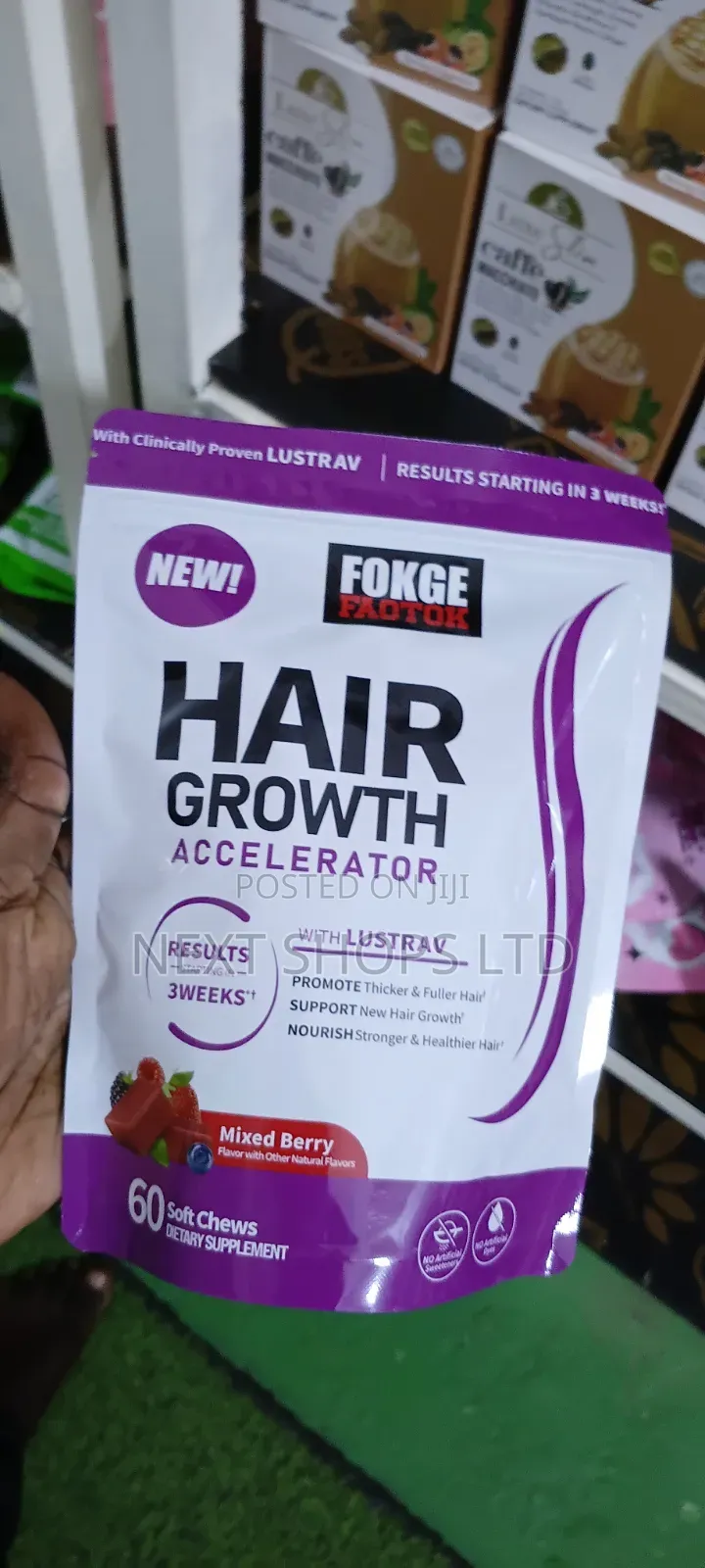 Hair Growth Gummies/Fast Hair Growth Accelerator/Hairgrowth