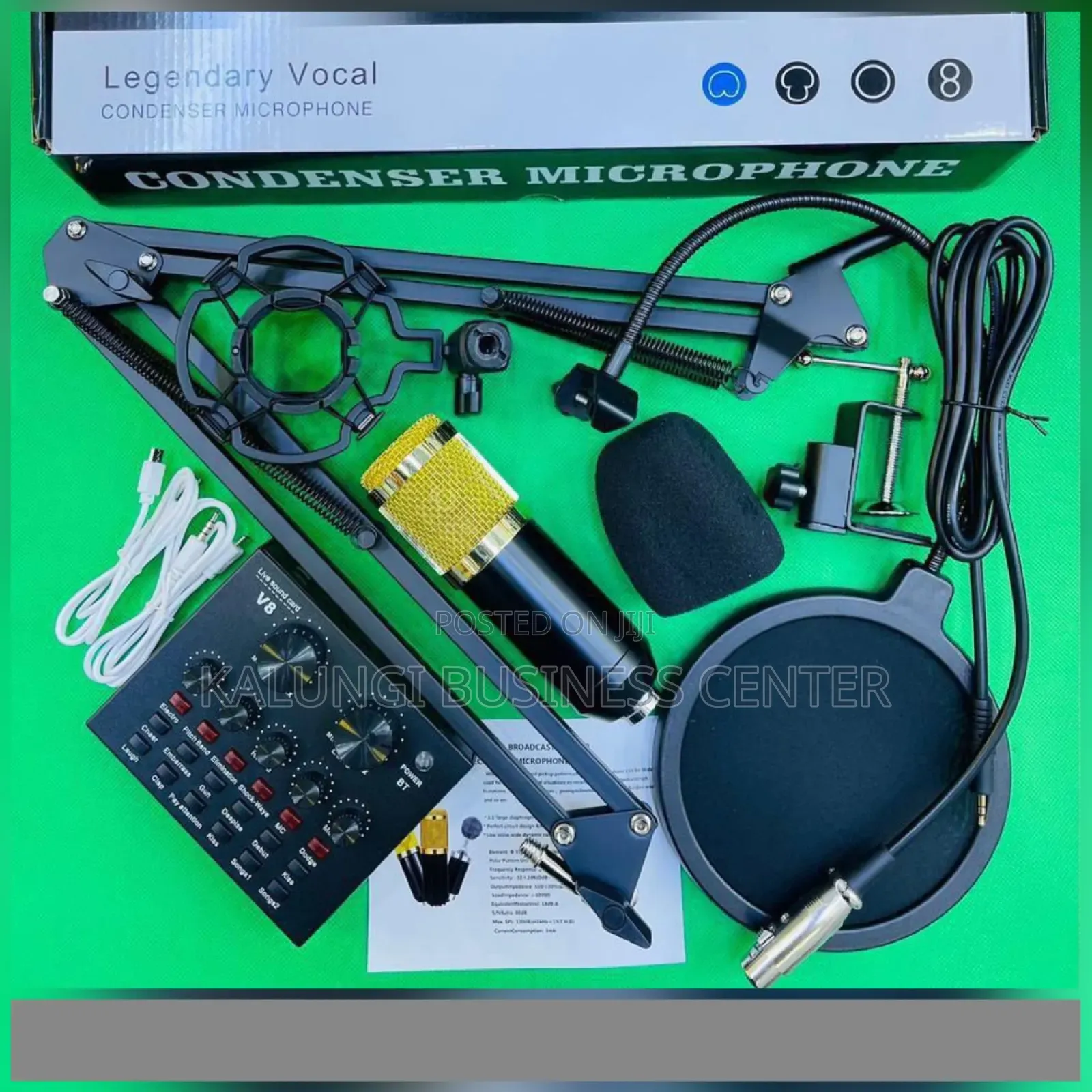 Recording Microphone Podcast Condenser Microphone