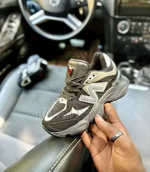 Original Black/Grey Kid’S New Balance 9060 Baby Sneakers