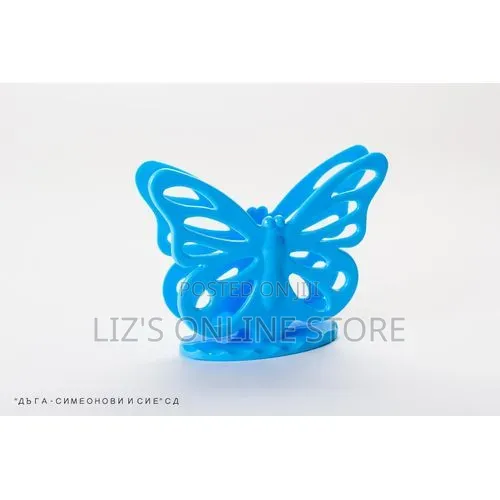 Beautiful Butterfly Plastic Craft Napkin Paper Towel Tissue Holder