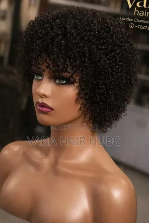 Short Deep Curl Wig ( Afro)