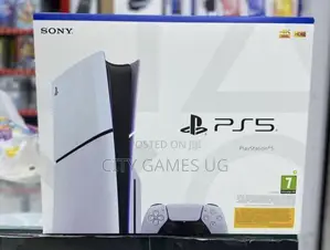 Sony Playstation 5 Slim Disc Edition 1tb White Console With Dualsense