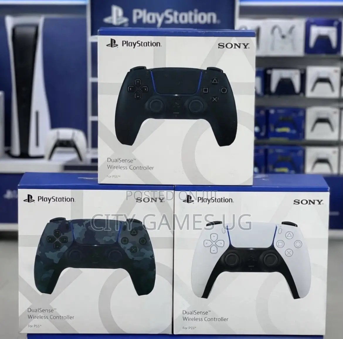 Sony Ps5 Dualsense Wireless Controller Black Camouflage Playstation